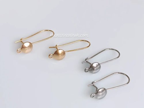 پایه گوشواره استیل
