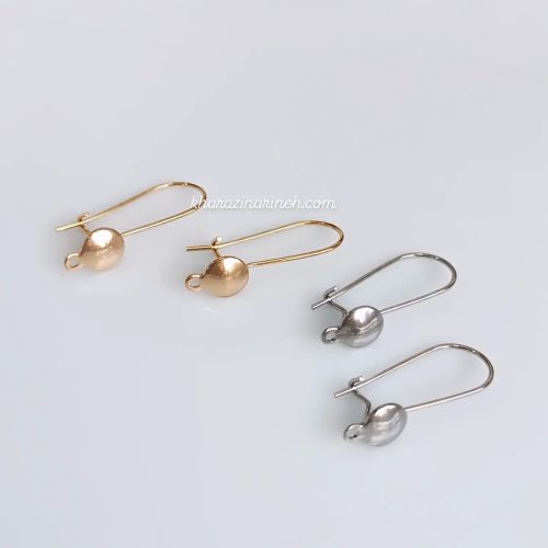 پایه گوشواره استیل